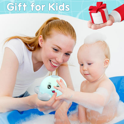 Octopus Bath Toys Rechargeable Kids-Blue - Gigilli