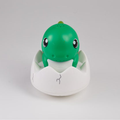 Jouets de bain rechargeables pour bébé dinosaure, vert