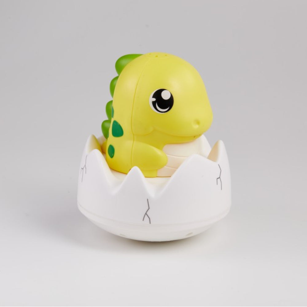 Wiederaufladbares Dinosaurier-Badespielzeug für Babys, Gelb